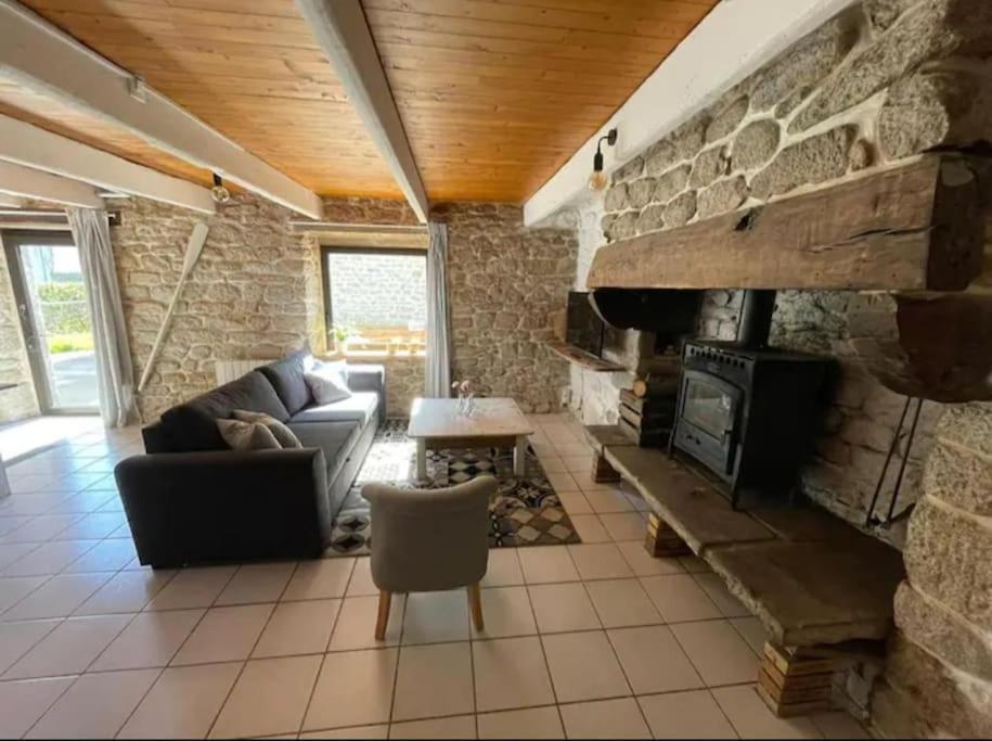 Maison De Pecheur Bord De Mer Bois Et Pierre 6-8 Pers Plobannalec-Lesconil ภายนอก รูปภาพ