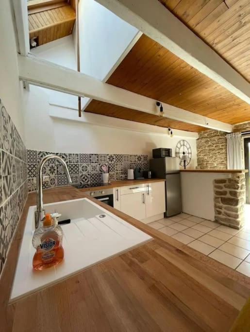 Maison De Pecheur Bord De Mer Bois Et Pierre 6-8 Pers Plobannalec-Lesconil ภายนอก รูปภาพ